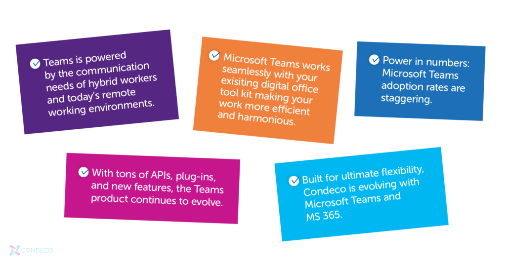5 reasons why Microsoft Teams is the best for employee collaboration | Condeco