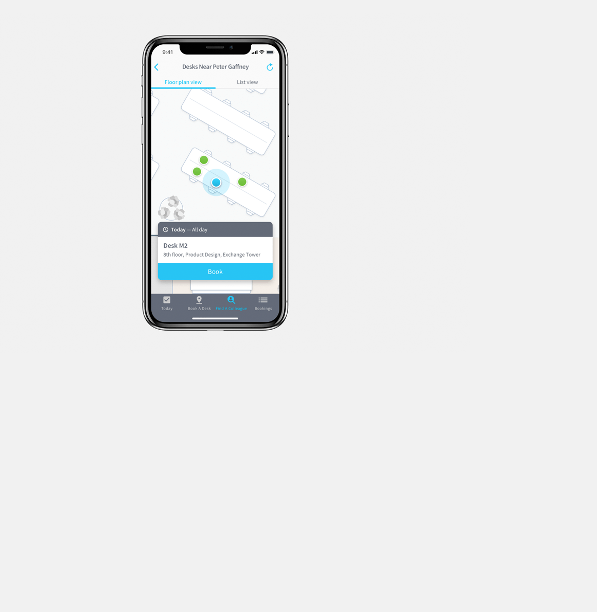 Desk Booking Mobile App