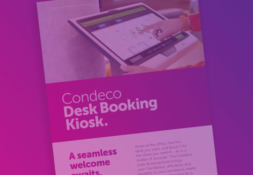 Condeco desk booking kiosk featured image