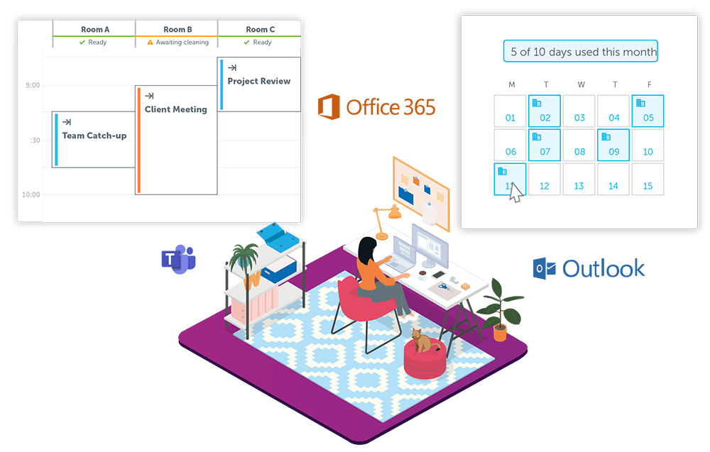 Smart workplace booking system